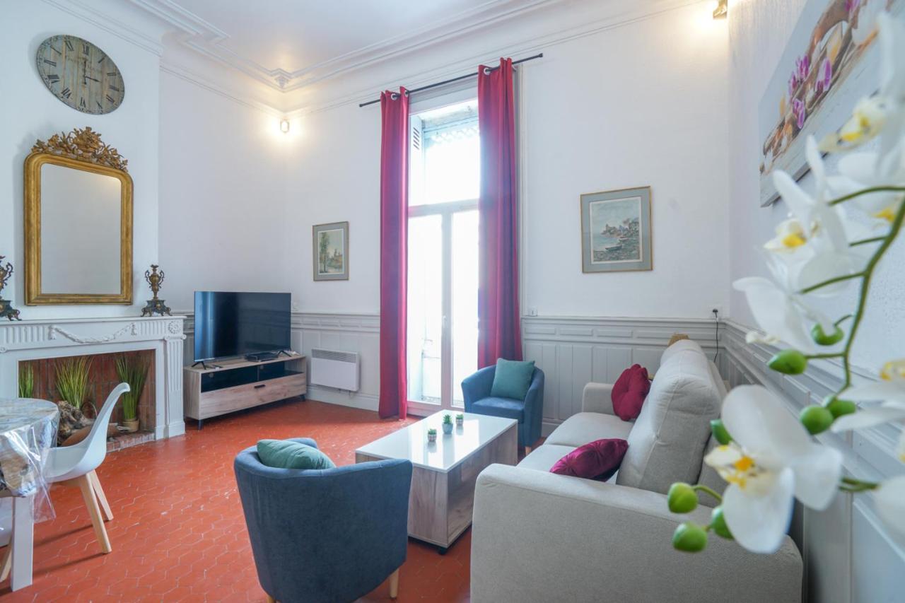 Appartement Du Forum,La Gare, 50 M2 , Climatisation, Garage, Cour Нарбонн Екстер'єр фото