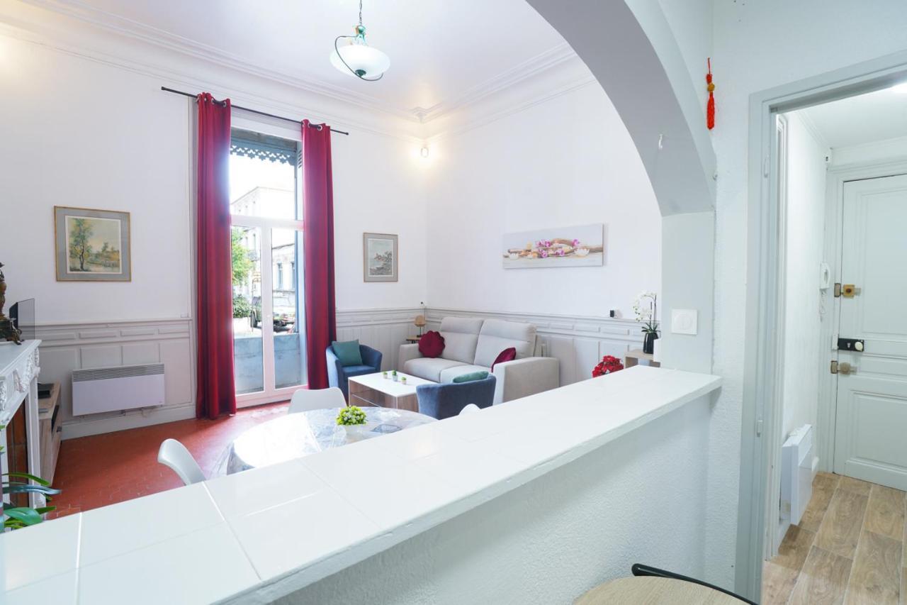 Appartement Du Forum,La Gare, 50 M2 , Climatisation, Garage, Cour Нарбонн Екстер'єр фото