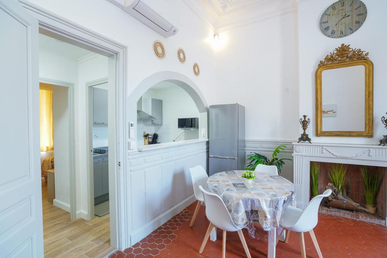 Appartement Du Forum,La Gare, 50 M2 , Climatisation, Garage, Cour Нарбонн Екстер'єр фото