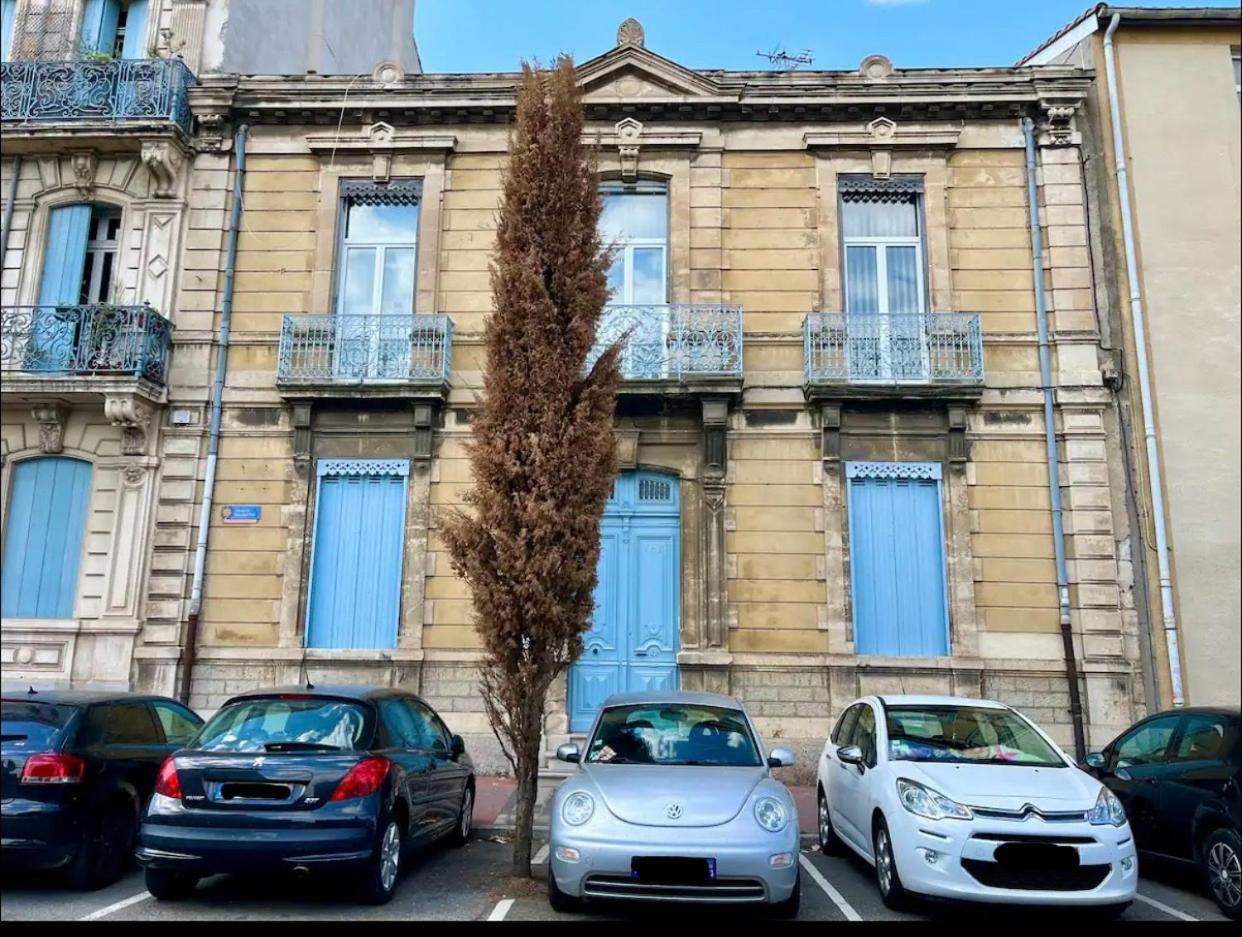 Appartement Du Forum,La Gare, 50 M2 , Climatisation, Garage, Cour Нарбонн Екстер'єр фото